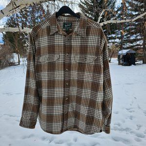 Woolrich VERY Heavy Flannel Shirt Men's XL